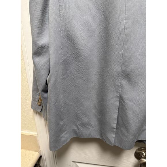 Madewell Oversized Linen Larsen Classic Minimalist Blazer in Drapeweave Size XL - Picture 7 of 9